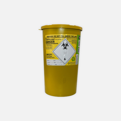 5L Sharps Bin Yellow