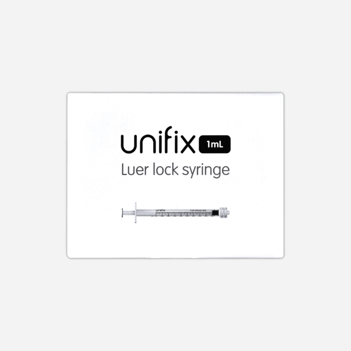 Unifix 1ml Luer Lock Syringe x 100