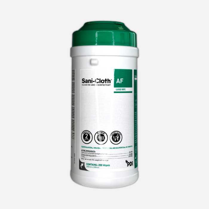 PDI Sani Cloth Wipes - Universal Disinfectant Wipes x 200 [CANISTER]