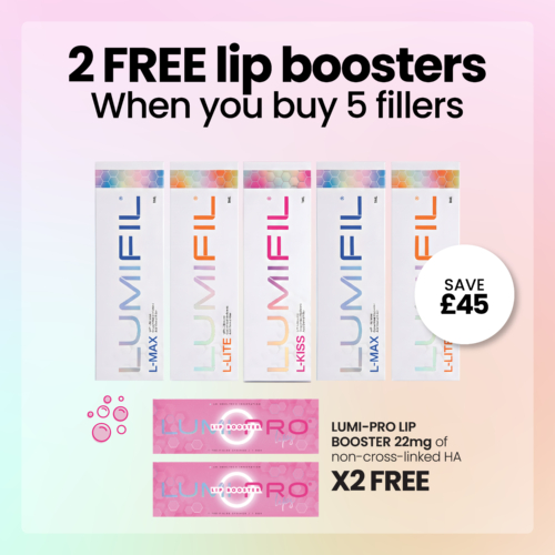 LUMIFIL 5 Filler Bundle + 2 Free Lip Boosters